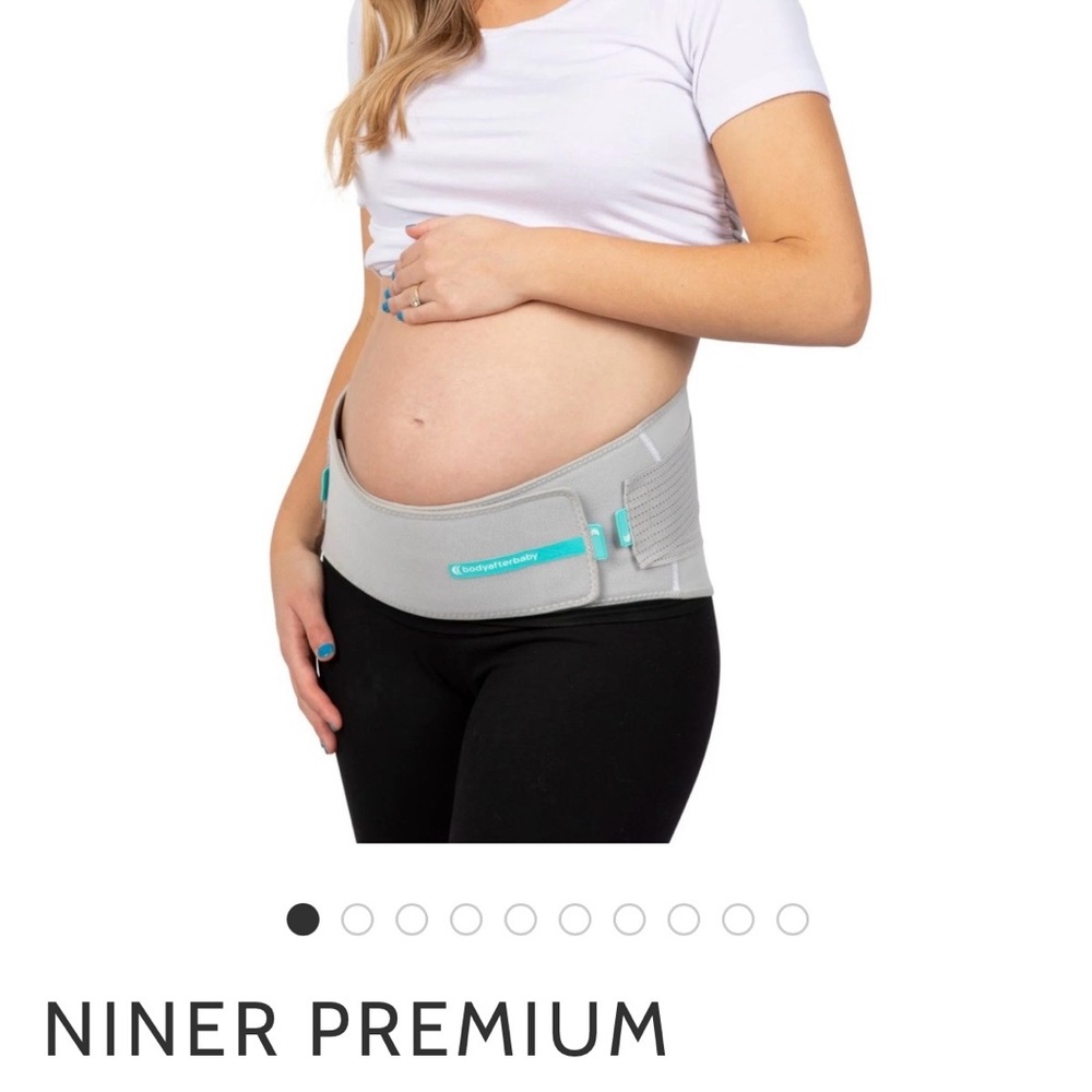 Body After Baby NINER Premium Pregnancy Support Band Gray XL Brand New With Tags